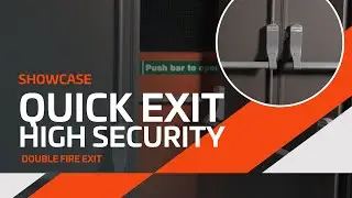 Double Fire Exit Showcase - Doors4Security