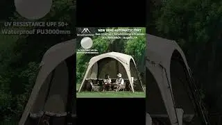 ￼MOUNTAINHIKER Outdoor camping automatic dome tent Family automatic dome tent PU3000+