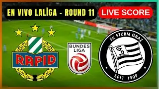 🔴 Rapid Wien vs SK Sturm Graz | LIVE Austrian Bundesliga &ndash; Round 12 | Live Score Update