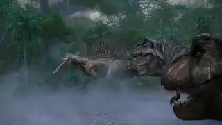 Jurassic World Camp Cretaceous S5 big eaite the trex vs Spino (Muthuvel toys).🦖😃 @jurassicworld