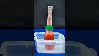 thermometer working model #scienceproject #thermometer #creativefest #shorts #youtubeshortsindia