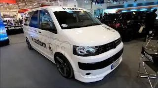 VOLKSWAGEN VW T5 SHOW TRUCK K-CUSTOM WITH MB DESIGN WHEELS ! WALKAROUND