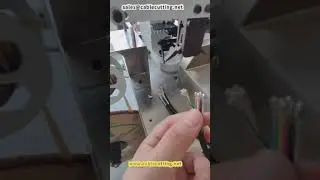 Multicore wire strip and crimp machine