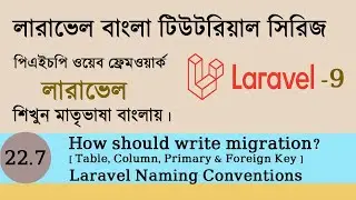 How should write migration | Laravel Naming Conventions