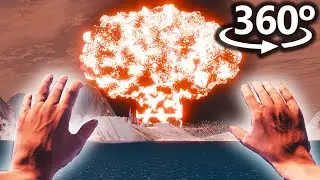 ATOMIC BOMB in 360&deg; | VR / 4K 😧
