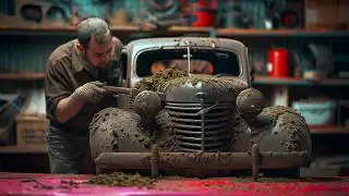 Extreme RUSTY 1935 Ford Pickup Restoration &ndash; From Rust to Glory!