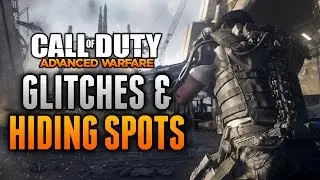 COD AW *NEW* All Glitches-HidingSpots & OUT Of the MAP!!