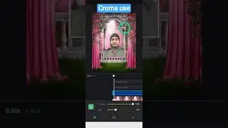 🎬 VN App Se Photo & Video Ka Background Remove Kaise Kare? 😱 | Chroma Trick #shorts