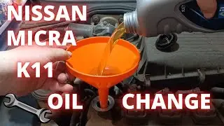 Sostituzione olio e filtri Nissan Micra K11
