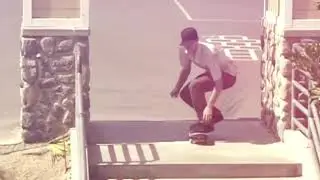 Andrew Reynolds 17 stair frontside flip into Heaven