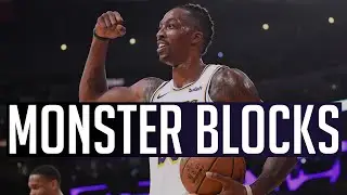Dwight Howard Monster Blocks vs Pistons