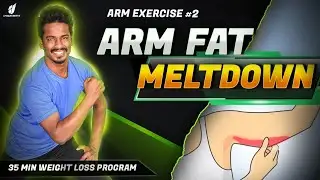 Arm Fat Meltdown 35 Min. Weight Loss Program Arms Exercise #2 | Zumba Fitness With Unique Beats