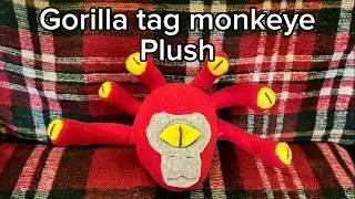 Gorilla tag MonkEYE/basement monster plush!