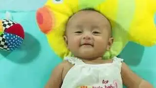 Baby Namo, age 3 months, from slurred speech.