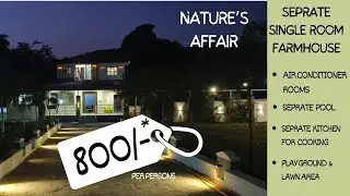 1 Separate Single Room Farmhouse at Kalyan Malang Road | @Rs.800* per person | 📞91-8850770600