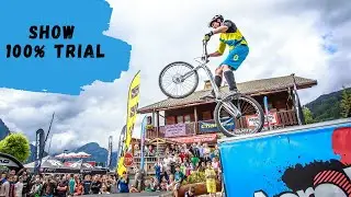 SHOW 100% VTT TRIAL - V&Eacute;LO VERT FESTIVAL - ACRO BIKE