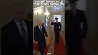 Putin's Unique Way of Walking | Putin Walk Sigma Rule Status Ura #putin #russia #shorts