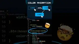 How to Create CSS Sliding Button Animation | CSS Color Filling Animation | CSS Tricks #css3animation
