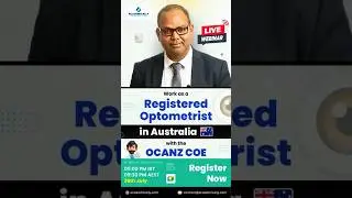 Work as Optometrist👓 in Australia #shorts #ocanzexam #optometrist #drakramahmad #academically