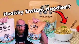 Satay Noodles - Healthiest Instant Noodle!? Plenny Pot XL by Jimmy Joy