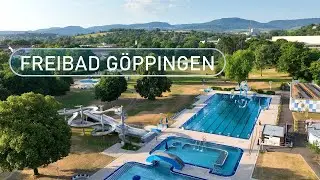 Neues Freibad Göppingen - Impressionen | Becken & Alle Wasserrutschen