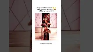 Jacqueline Fernandez Sri Lanka 🇱🇰✨ #missuniverse #jacquelinefernandez #viralshort #youtubeshorts