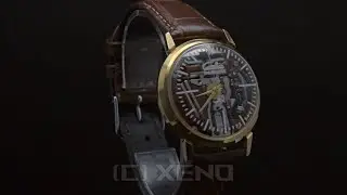 Slava Transistor (Clone watch of Bulova Accutron 214, Made in USSR)