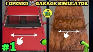 I OPENED🛠️ GARAGE SIMULATOR FIRST DAY#1  CAR WASH AND REPAIR PAINT @TYCOONONEGAMING 