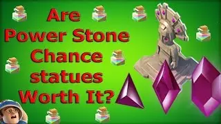 When To Use POWER STONE CHANCE STATUES! - Boom Beach - Let's Talk