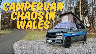 Winter Campervan Trip in Wales | Campsites, Mishaps & Vanlife Reality