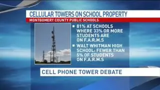 MCPS places controversial cellular towers at predominantly high-poverty schools, stats show