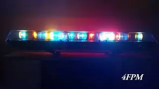Code 3 D-Tech MX7000 lightbar indepth views and comparissons
