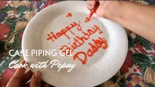 How To Make Cake Piping Gel #pipinggel #cakepipinggel #cooking