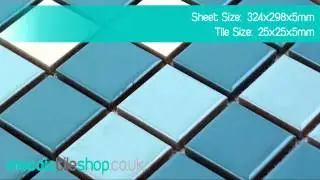 Mosaic Tile Shop - Ceramic Mosaic Tiles - Caribbean Mosaic Tiles