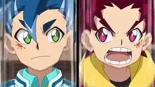 Beyblade Burst Sparking Episode 8 Free vs Hyuga and Hikaru! NoMusic!