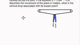 Vertex Problems in Quadratic Functions - Example 1