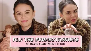 PLL: The Perfectionists Star Janel Parrish Tours Mona's Apartment | Set Tour