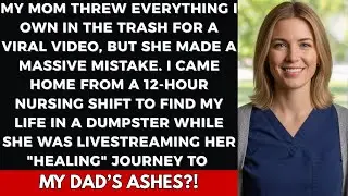 My Mom Threw Everything I Own In The Trash For A Viral Video, But She Didn't Realize The Livestream.