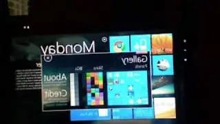 Windows Phone 7 UI demo on PC
