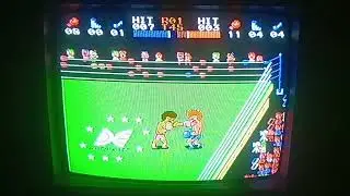 CRT GAMING-NES-RING KING-GAMEPLAY