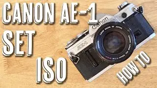 Canon AE 1 - How To Set ISO