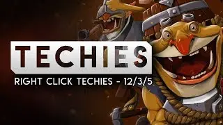 RobotVice Right Click Techies Full Gameplay, 12-3-5