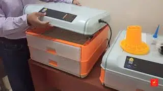 Incubadora naranja 64 y 128 huevos