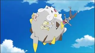 Pokemon - Togedemaru Makes A Big Splash With Lillie, Ash & Sophocles Action Figurines