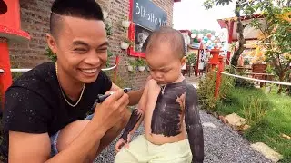 Hải Tv - Vẽ Đen Kín Người My Thối Xem Phản Ứng Của Mẹ