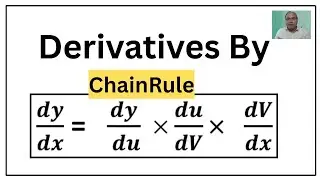 Differentiation  chain rule | derivatives by chain rule |  dy/dx by chain rule