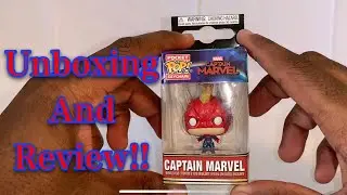 Captain Marvel Funko Keychain Review and Unboxing!