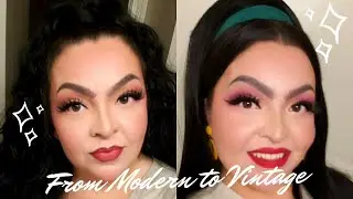 WILL IT RETRO?? From Modern to Vintage with INH HAIR!