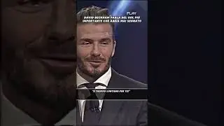 Il gol pi&ugrave; IMPORTANTE che abbia mai segnato DAVID BECKHAM!