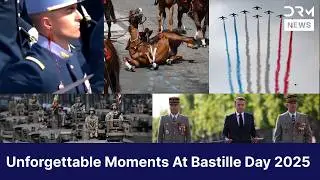 Top Moments from 14 July Parade in France: Flypast, Cavalry Mishap & Macron&rsquo;s Baby Kiss | AD1B